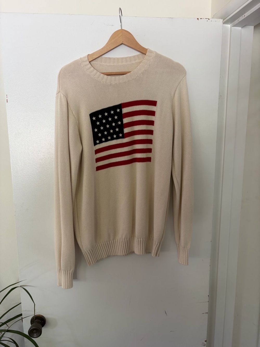 Brandy Melville American Flag Knit
